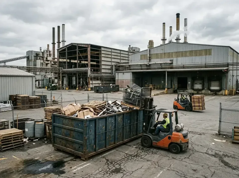 industrial-factory-scrap-conta-003 — frequently asked questions, Cheap Roll-off Dumpster Rentals in Brushy Creek, TX